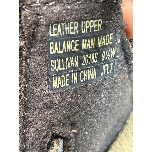 Womens Earth Origins Sullivan 9.5W Navy Pig Suede Sandals - Picture 9 of 9